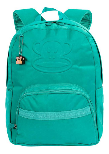 Mochila Grande Paul Frank T03 - Esmeralda Cor Verde