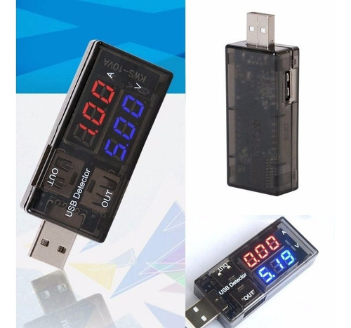 Volti Amperimetro Usb Voltimetro Amperimetro Proyecto Doctor