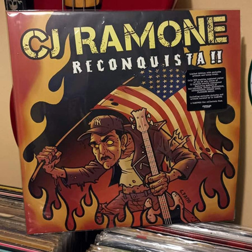 Disco Vinilo Cj Ramone - Reconquista (nuevo Sellado)
