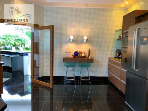 Casa À Venda, 750 M² Por R$ 3.500.000,00 - Acapulco - Guarujá/sp - Ca0486