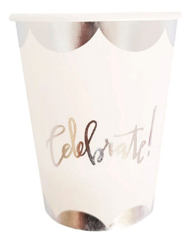 Vasos Polipapel  Celebrate (pack X 10)