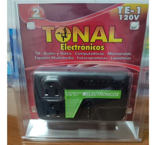 Protector De Voltaje Tonal 120v. Para Equipos Electronicos 