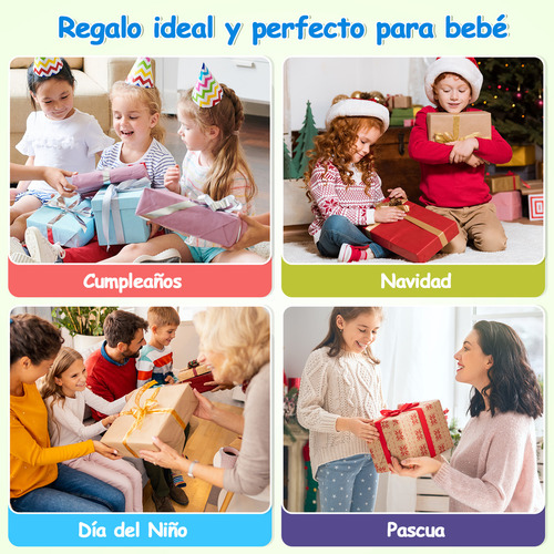Juego De Pesca Madera Magnética Juguete Didáctico Montessori