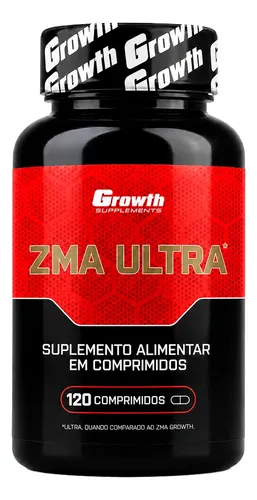 Zma Ultra 120 Comp. Growth Supplements - Sem Sabor Sem Sabor