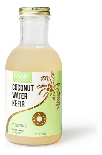 Cabana Cultures - Kéfir De Agua De Coco Probiótico, Apoyo A