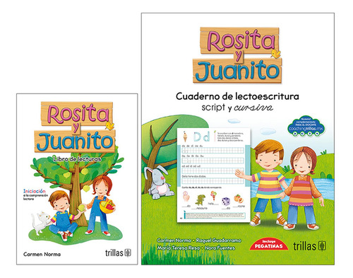 Rosita Y Juanito. Libro De Lecturas Y Cuaderno De Lectoescru