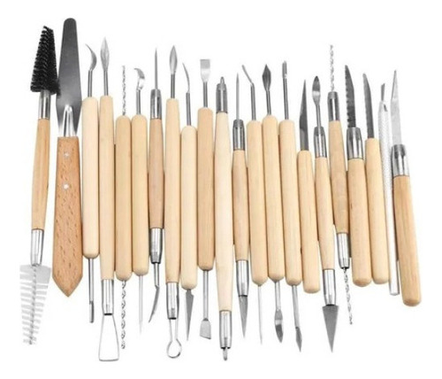 Ceramic Pottery Tool Set, 42 Pieces