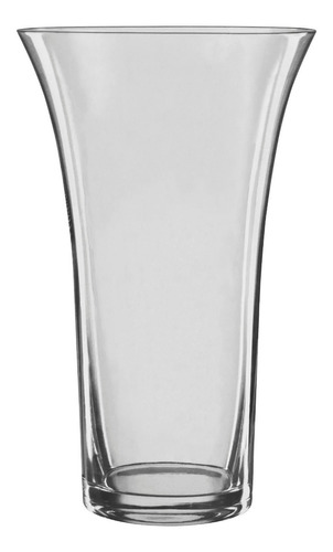 Vaso Decorativo De Cristal Abaulado 255mm Bohemia Cristal