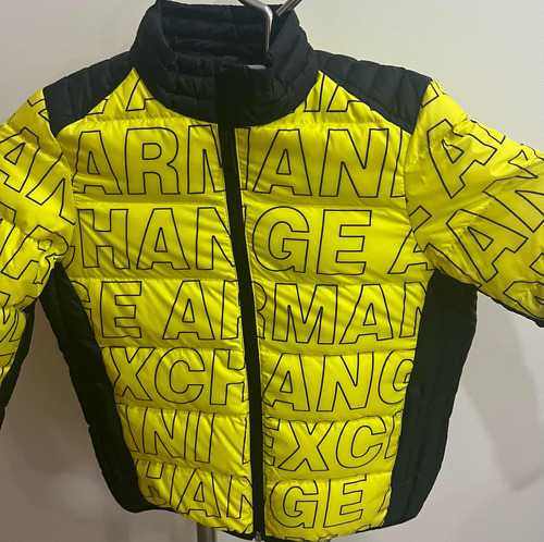 Campera De Abrigo Para Niños Marca Armani Exchange Nueva