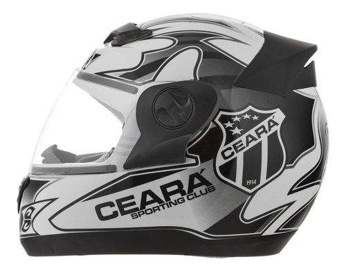 Capacete Fechado Evolution 3g Clube Ceará Oficial