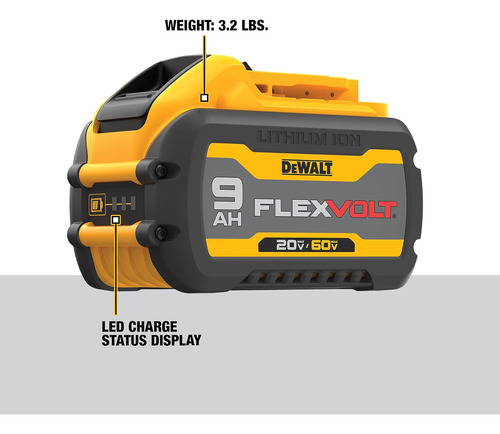 Dewalt Flexvolt 60v Max* Sierra Recíproca, Kit Inalámbrico (