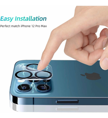 Imagen 6 de 6 de Mica Protectora De Camara Benks iPhone 13 / 13 Mini