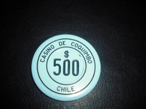 Antigua Ficha Casino Coquimbo 500 Pesos (774z