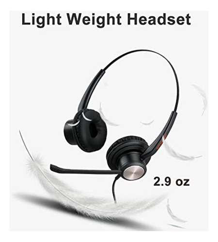 Auriculares Usb Con Micrófono Para Pc, Ligeros Y Con