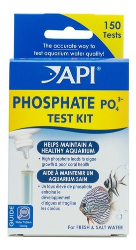 Prueba Fosfatos Test Phosphate Kit Agua Acuario Api Peces