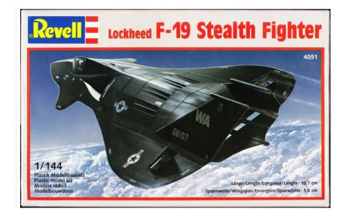 Avion Lockheed F-19 Stealth Fighter 1/144 Revell