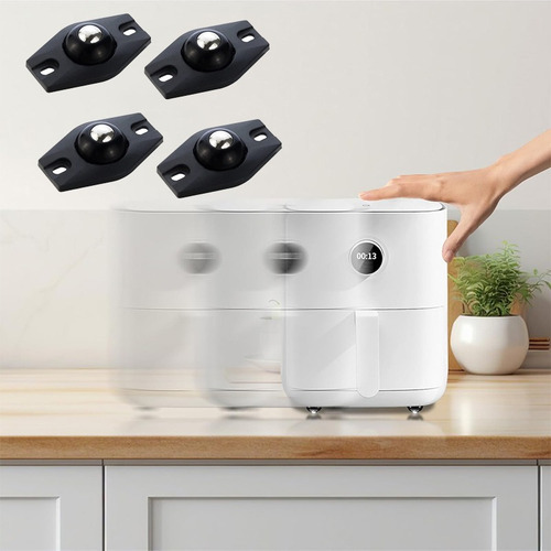20x Mini Ruedas Giratorias Ruedas Adhesivas Ruedas Universal