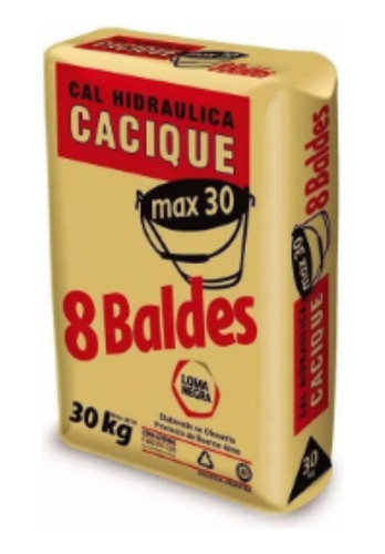 Cal Cacique X 30 Kg