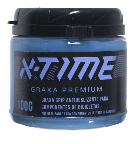 Graxa Grip 100g Azul Peças De Fibra De Carbono Bike X-time