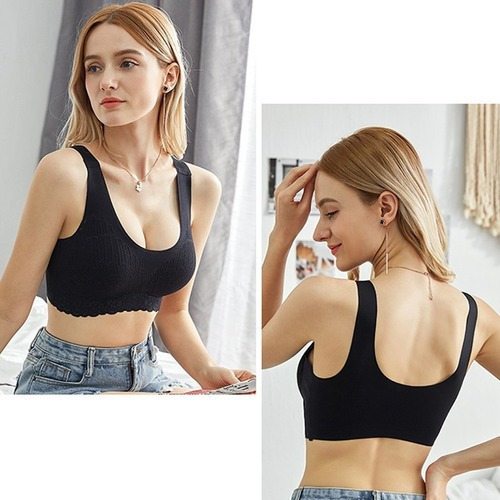 Paquete De 4 Sujetadores Para Dormir Push Up Inalámbricos En