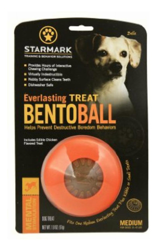 Starmark Everlasting Treat Bento Ball Juguete Masticable