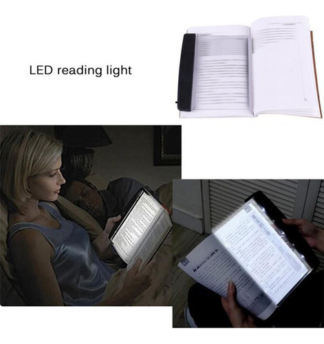 Placa Plana Led Luz De Lectura De Libro Luz De Noche
