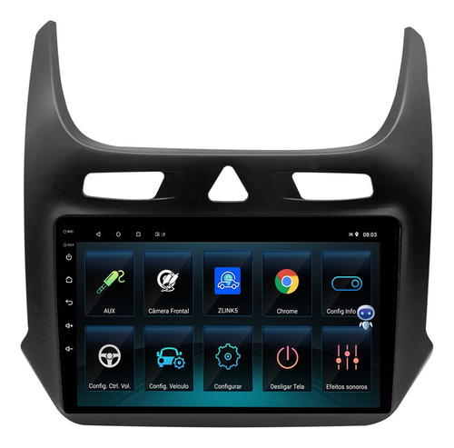 Multimidia Cobalt 12/16 9p Qled Android Carplay 2gb 32gb