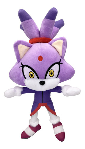 Peluche De Peluche Sonic The Hedgehog Blaze The Cat, 35 Cm