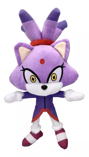 Boneco Pelúcia Sonic Amy Rose 35 Cm Unisex Antialergico