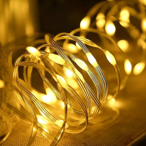 Guirnalda 500 Luces Led 50 Mts 220v Efectos Navidad Evento Cálida