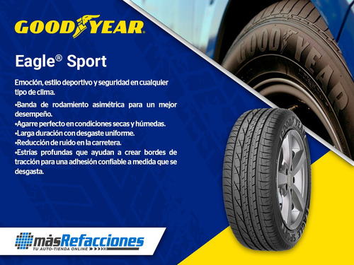 Kit De 4 Llantas 195/65r15 91v Goodyear Eagle Sport 2