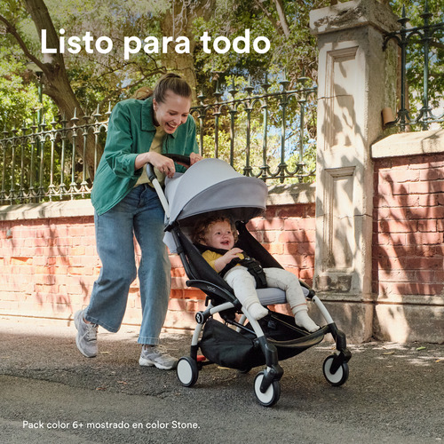 Carriola Stokke® Yoyo3 Blanco Con 6+ Color Pack Aqua