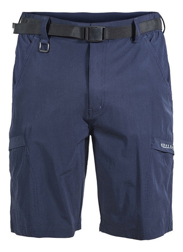Shorts De Senderismo Elásticos Varios Bolsillos Para Hombre