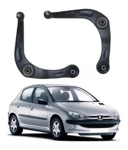 Par Bandeja Peugeot 207/ 2008 2009 2010 Com Pivô  Completa