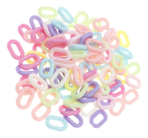 B 1000 Ganchos En Forma De U, Anillos De Enlace De Cadena