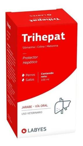 Trihepat Labyes 100 Ml Protector Hepático, Perro Y Gato