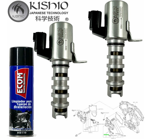 Valvulas Solenoides Vvt Motor Pickup Armada 5.6l 2005-2015