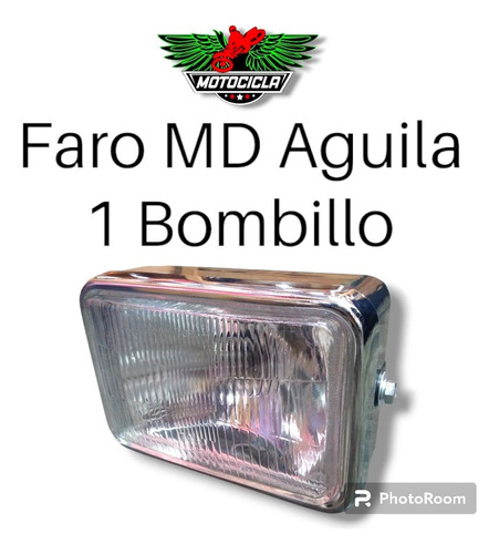 Faro Moto Md Aguila 1 Bombillo