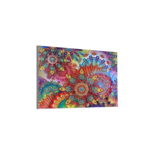  Kit Pintura Arte Diamante Mandala 6 Dm-33 Educar 