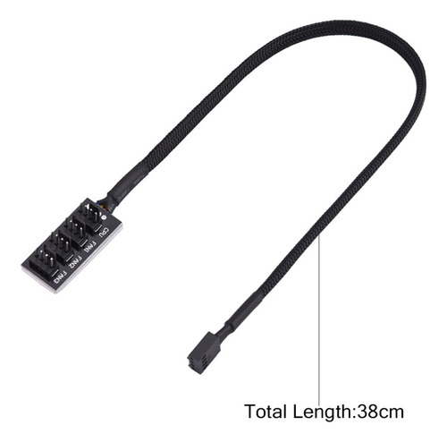 Cable De Concentrador Ventilador De Pc Pwm Vías 3/4/5 Pin