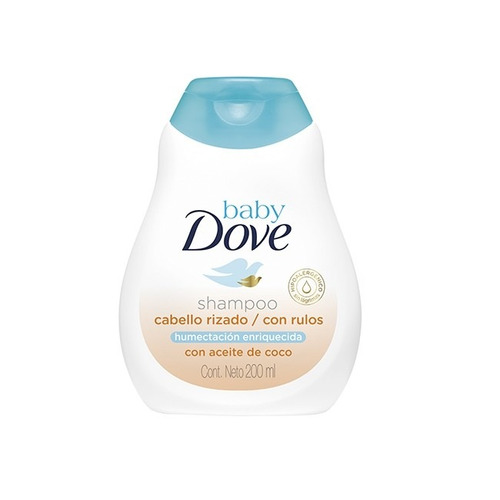 Shampoo Baby Dove Cabello Rizado 200ml - Bebés Y Niños