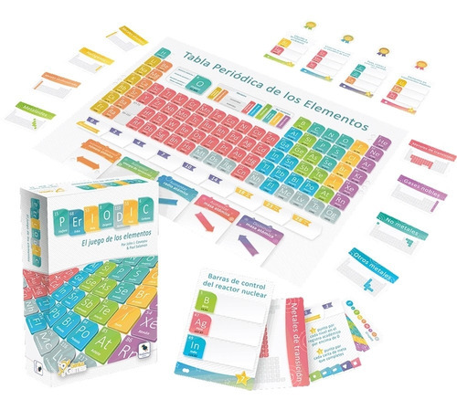 Periodic El Juego De Los Elementos - Juego De Mesa