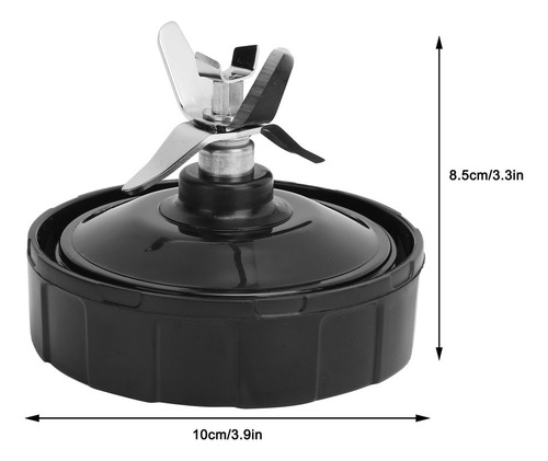 * Batidora Base De 6 Hojas Para Nutri Ninja 900w 1000w