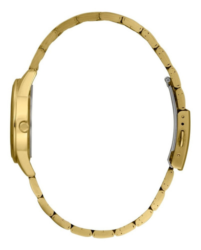 Relógio Feminino Lince Dourado Original Lrg4876l