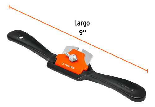 Cuchillo De Vuelta 9 Cara Curva Truper 12059