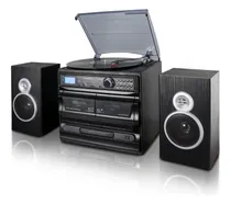 Comprar Trexonic Turntable De 3 Velocidades Con Reproductor De Cd, Y