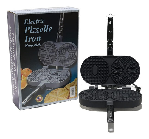 C Mfg Original Pizzelle Maker Antiadherente Modelo 1000t