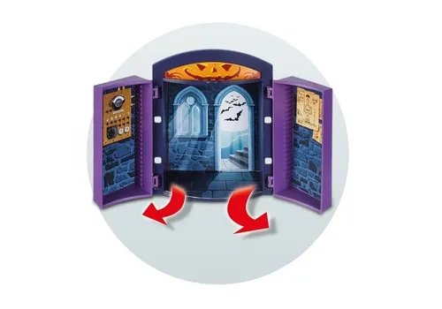 Playmobil Cofre Casa Encantada De Vampiros Original 5638