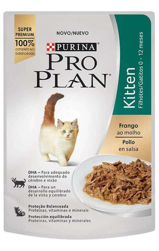 Pro Plan Kitten Pollo En Salsa 85 Gr