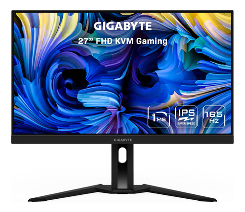 Gigabyte -kvm Gaming -monitor Pantalla Ips Tiempo Respuesta